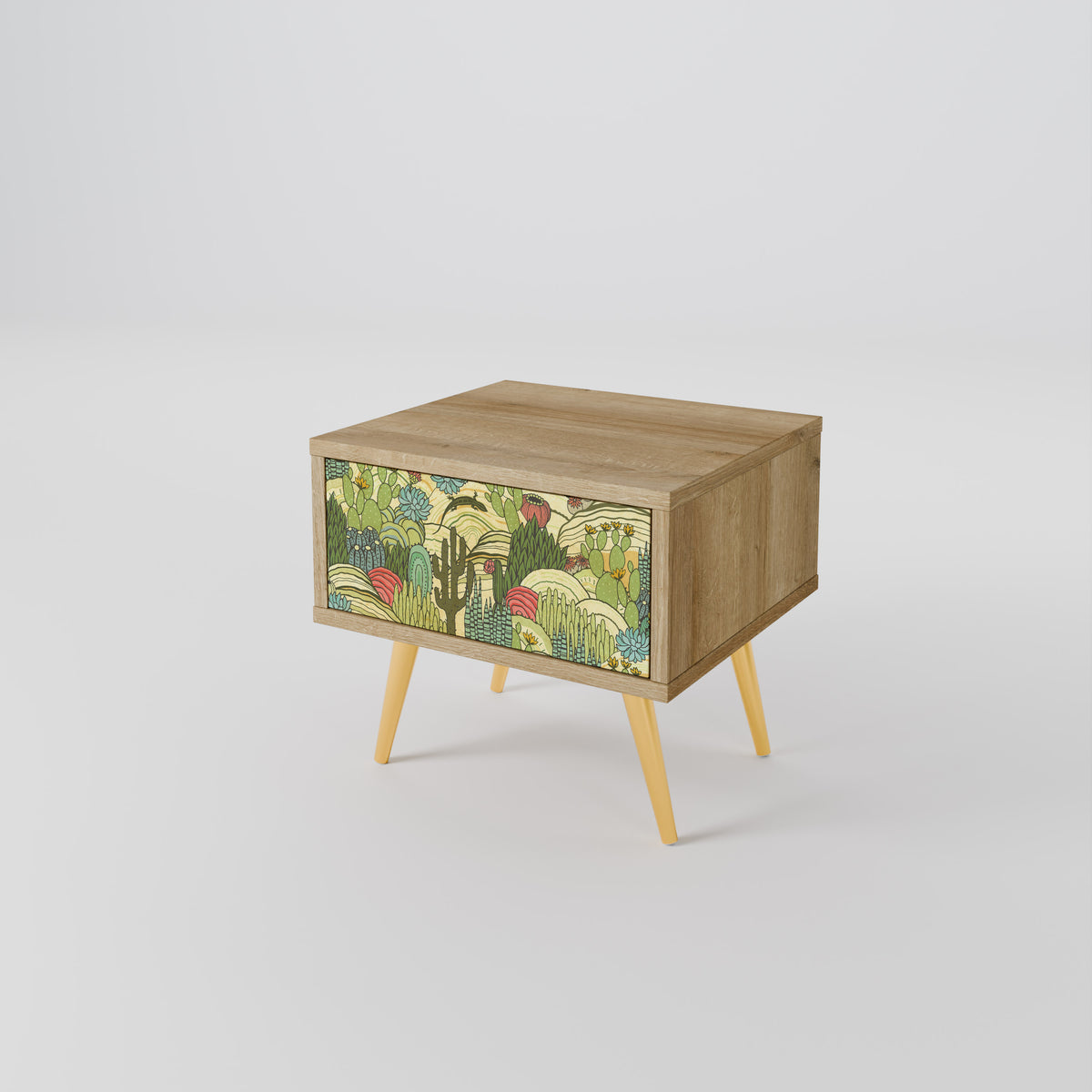 SUCCULENTS KALEIDOSCOPE Nightstand