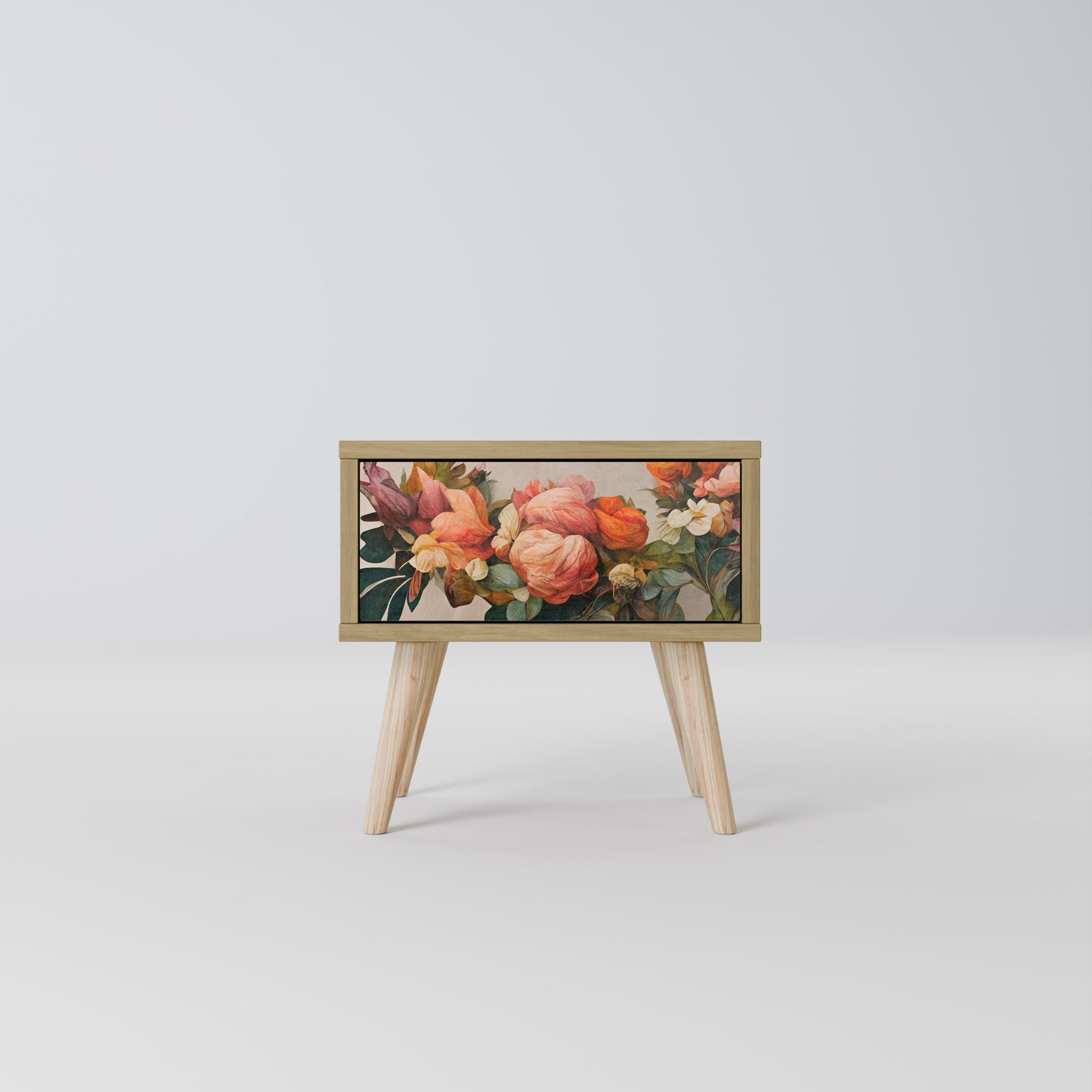 STYLISH BEAUTY Nattduksbord i Oak Effect