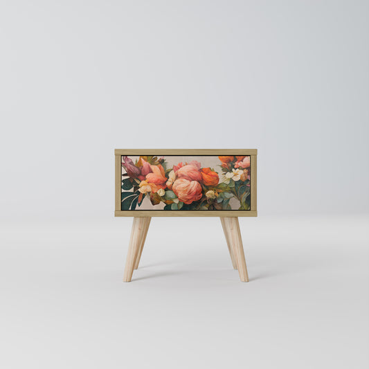 STYLISH BEAUTY Nightstand in Oak Effect