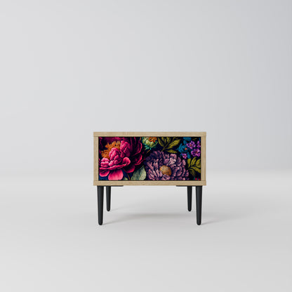 BLOOMING ELEGANCE Nattduksbord i ekeffekt