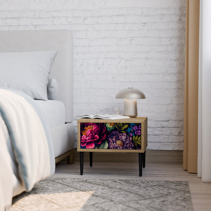 BLOOMING ELEGANCE Nattduksbord i ekeffekt