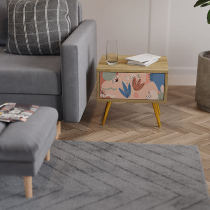 PASTEL DESTINY Nightstand in Oak Effect