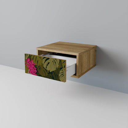 TROPICAL BEAUTY Nattduksbord i ekeffekt