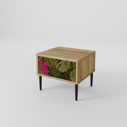 TROPICAL BEAUTY Nattduksbord i ekeffekt