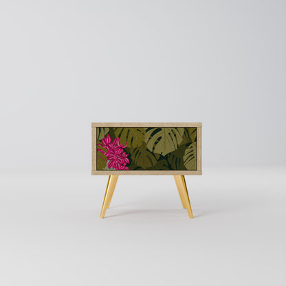 TROPICAL BEAUTY Nattduksbord i ekeffekt