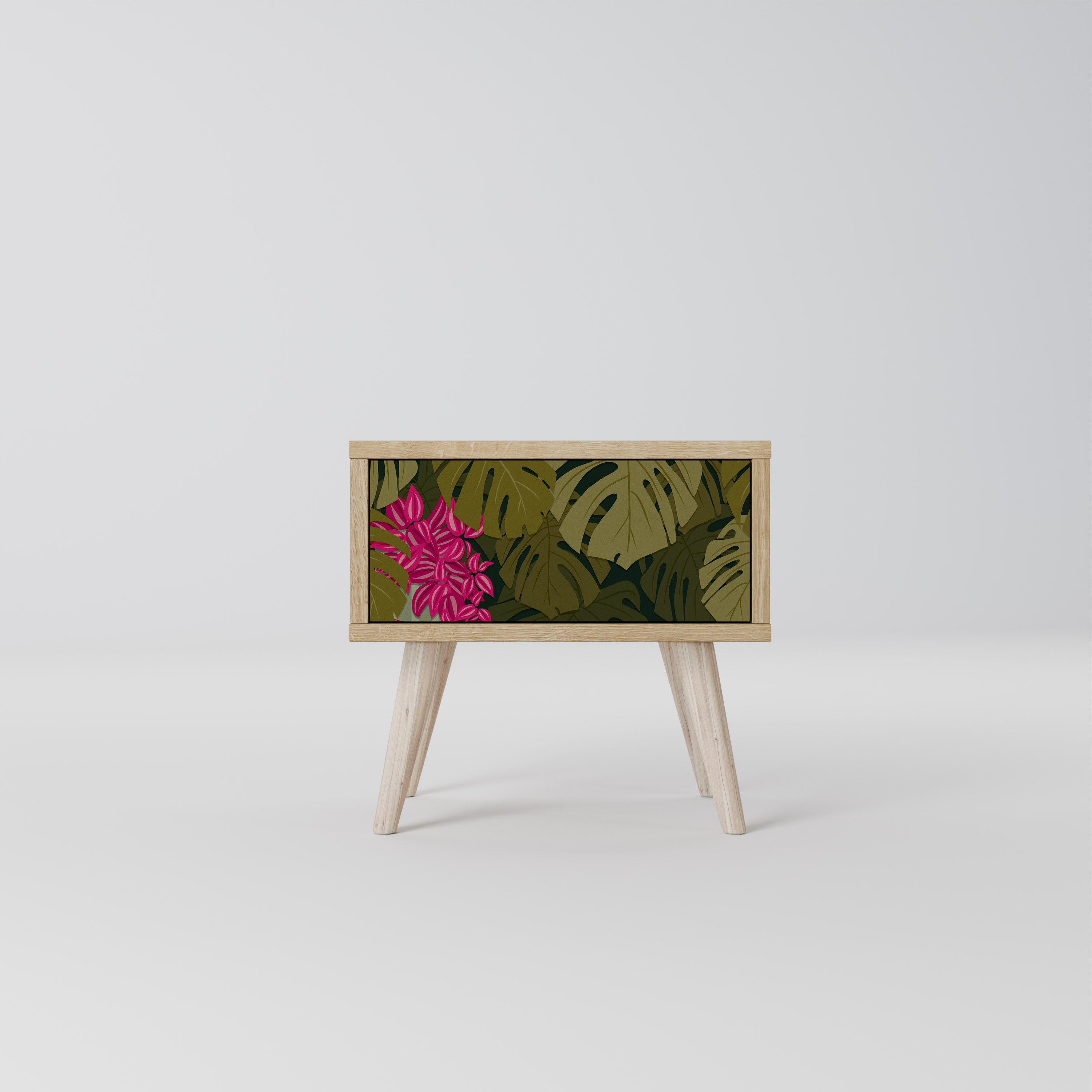 TROPICAL BEAUTY Nattduksbord i ekeffekt