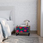 SPRING THOUGHTS Nightstand in Oak Effect