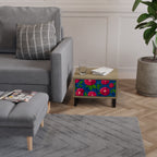 SPRING THOUGHTS Nightstand in Oak Effect