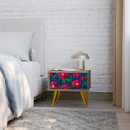 SPRING THOUGHTS Nightstand in Oak Effect