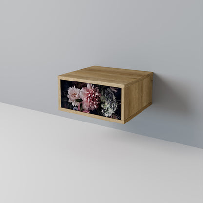 PURE BLOSSOM Nattduksbord i ekeffekt