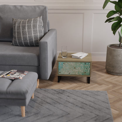 BLOOMING CHARM Nattduksbord i ekeffekt