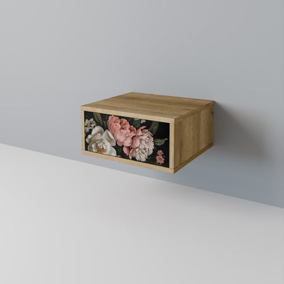 LUSH ELEGANCE Nattduksbord i ekeffekt