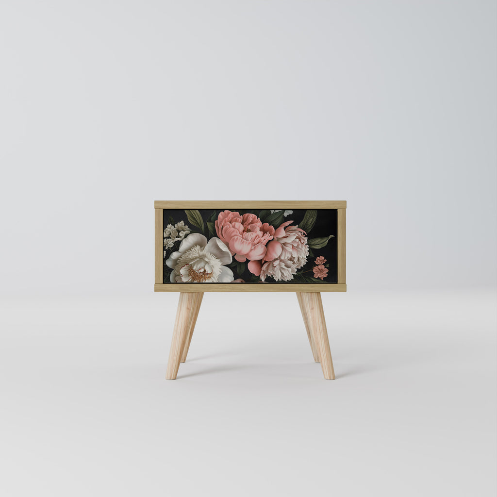 LUSH ELEGANCE Nattduksbord i ekeffekt