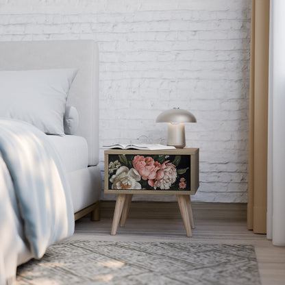 LUSH ELEGANCE Nattduksbord i ekeffekt
