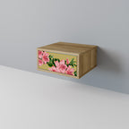 FRAGILE BEAUTY Nattduksbord i ekeffekt