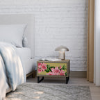 FRAGILE BEAUTY Nattduksbord i ekeffekt