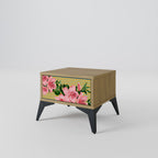 FRAGILE BEAUTY Nattduksbord i ekeffekt