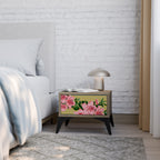 FRAGILE BEAUTY Nattduksbord i ekeffekt