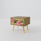 FRAGILE BEAUTY Nattduksbord i ekeffekt