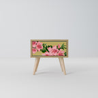 FRAGILE BEAUTY Nattduksbord i ekeffekt