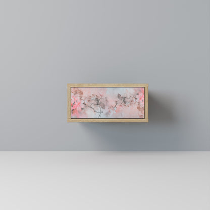 CHERRY BLOSSOM Nightstand in Oak Effect