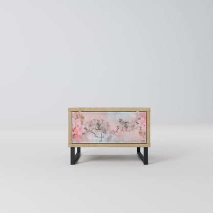 CHERRY BLOSSOM Nightstand in Oak Effect