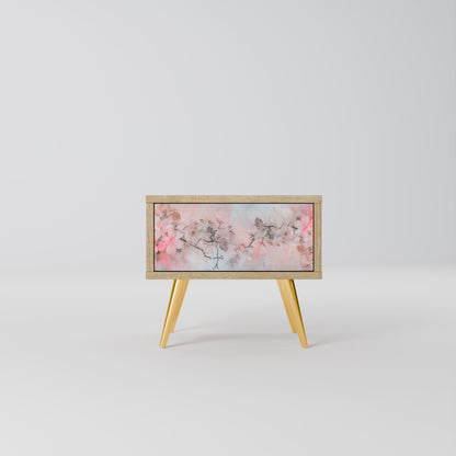 CHERRY BLOSSOM Nightstand in Oak Effect