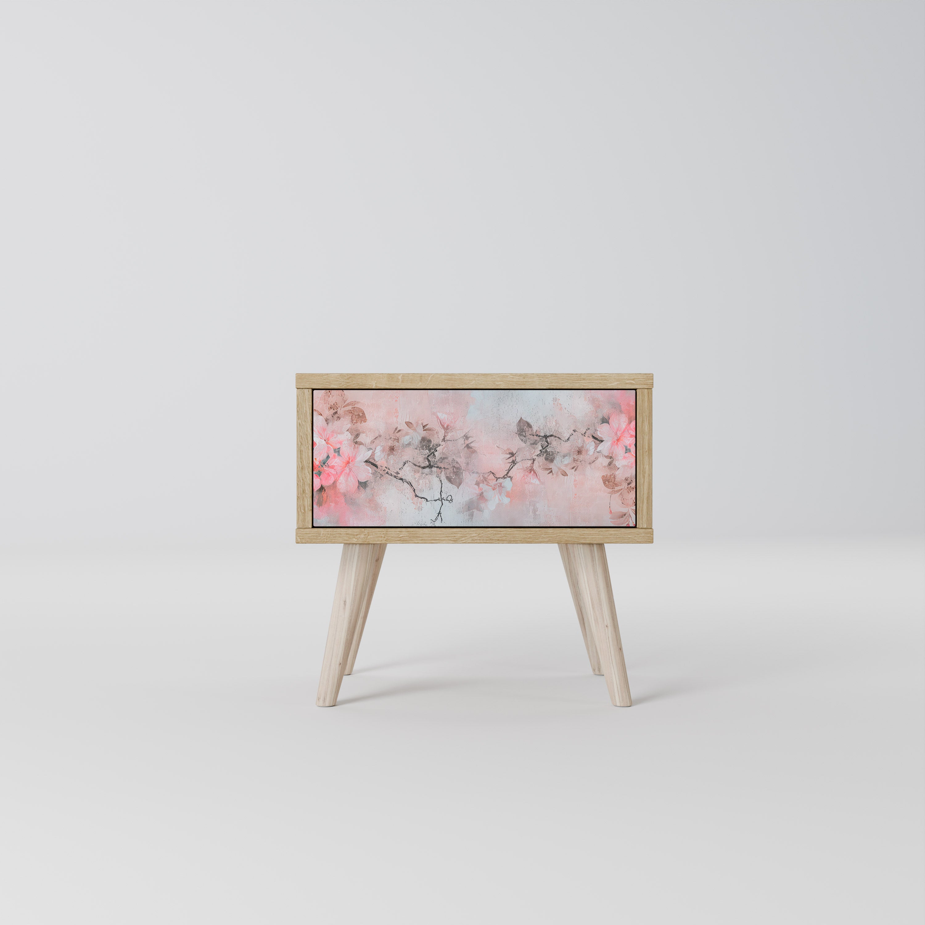 CHERRY BLOSSOM Nattduksbord i ekeffekt