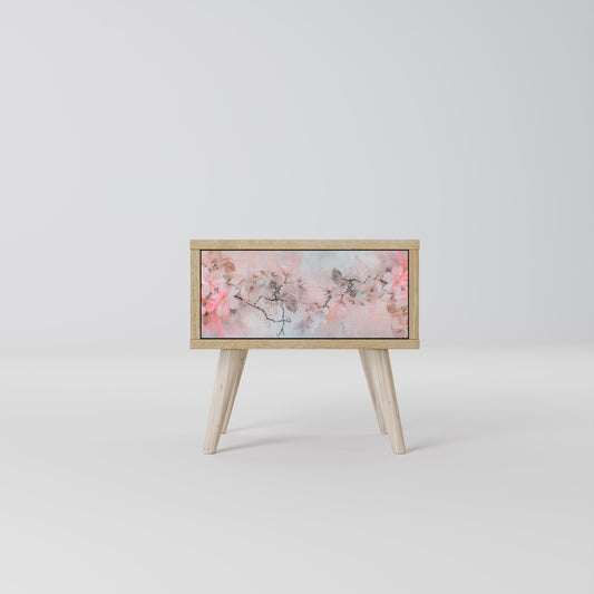 CHERRY BLOSSOM Nattduksbord i ekeffekt