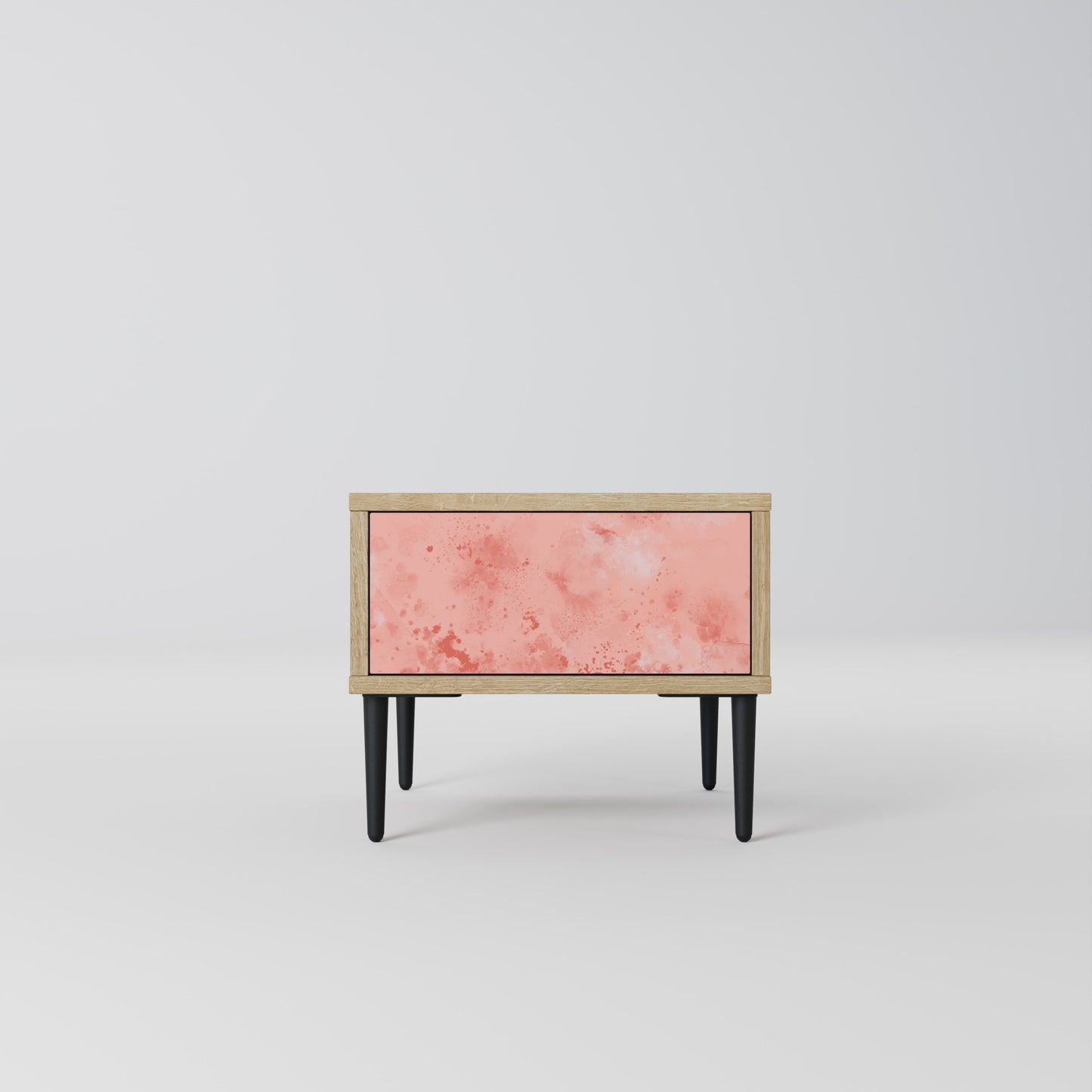 CRANE DANCE Nightstand in Oak Effect