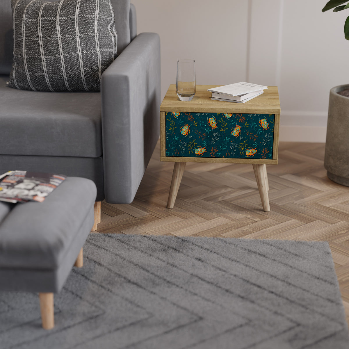 AUTUMN INSECTS Sängbord 