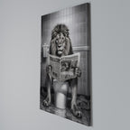 ROAR PRESS REVIEW Vertical Canvas Print