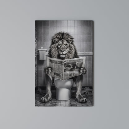 ROAR PRESS REVIEW Vertical Canvas Print