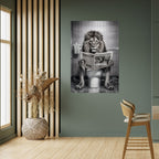 ROAR PRESS REVIEW Peel and Stick Vertical Poster