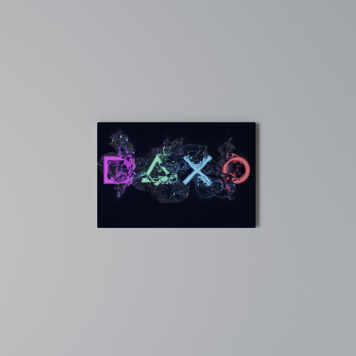 GAMING REVOLT Horizontal Canvas Print