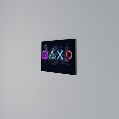 GAMING REVOLT Horizontal Canvas Print