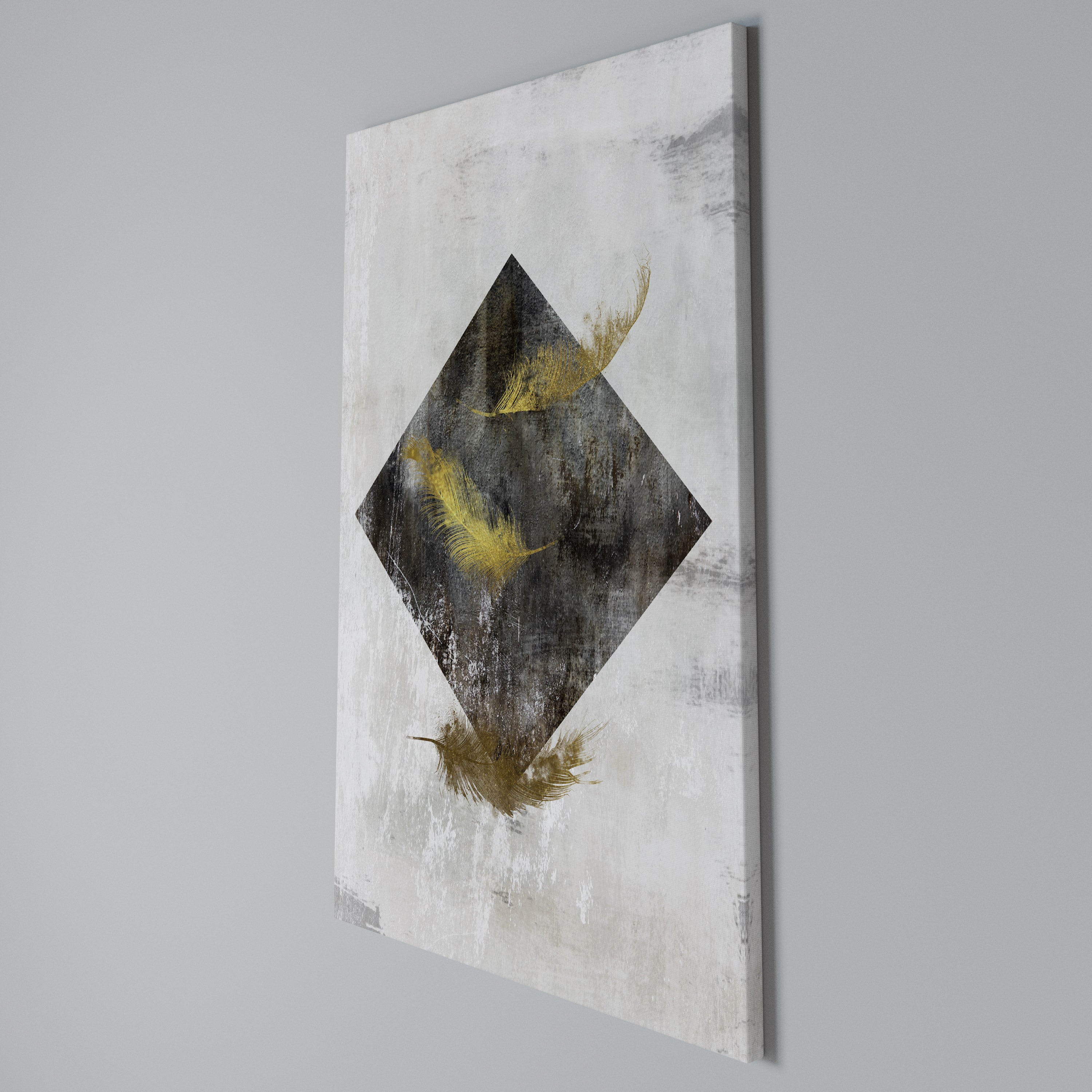 FALLING LIGHTNESS Vertical Canvas Print