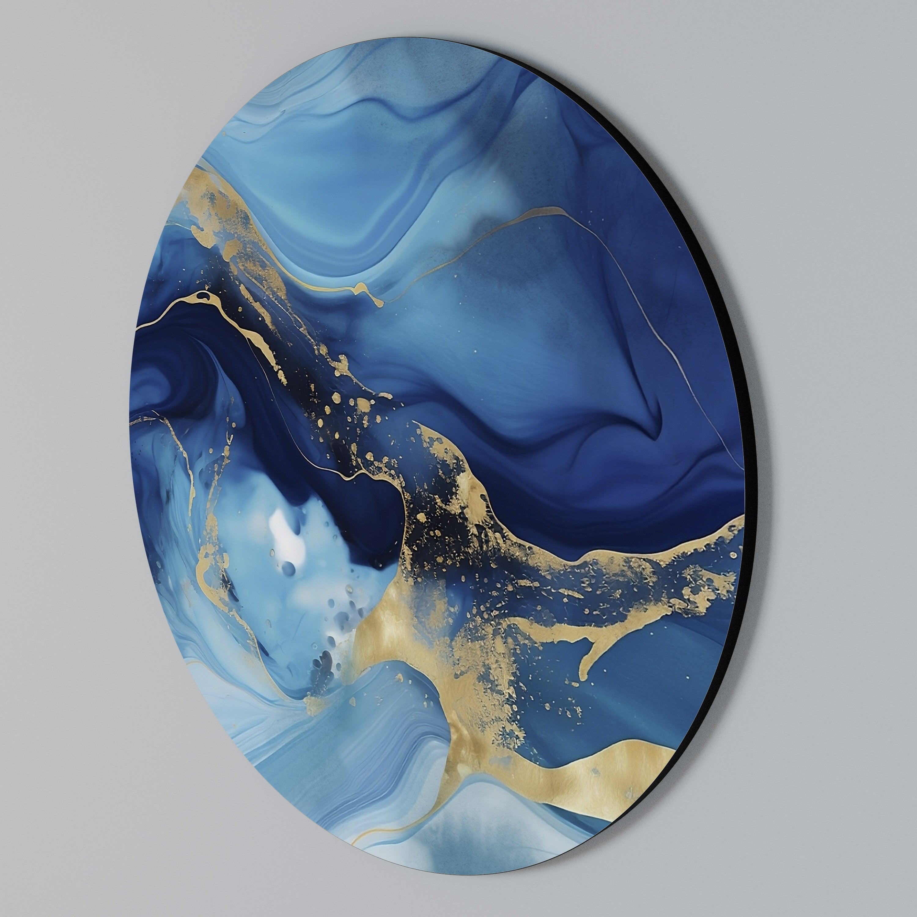 AZURE DREAMSCAPE Round Wall Art