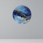 AZURE DREAMSCAPE Round Wall Art