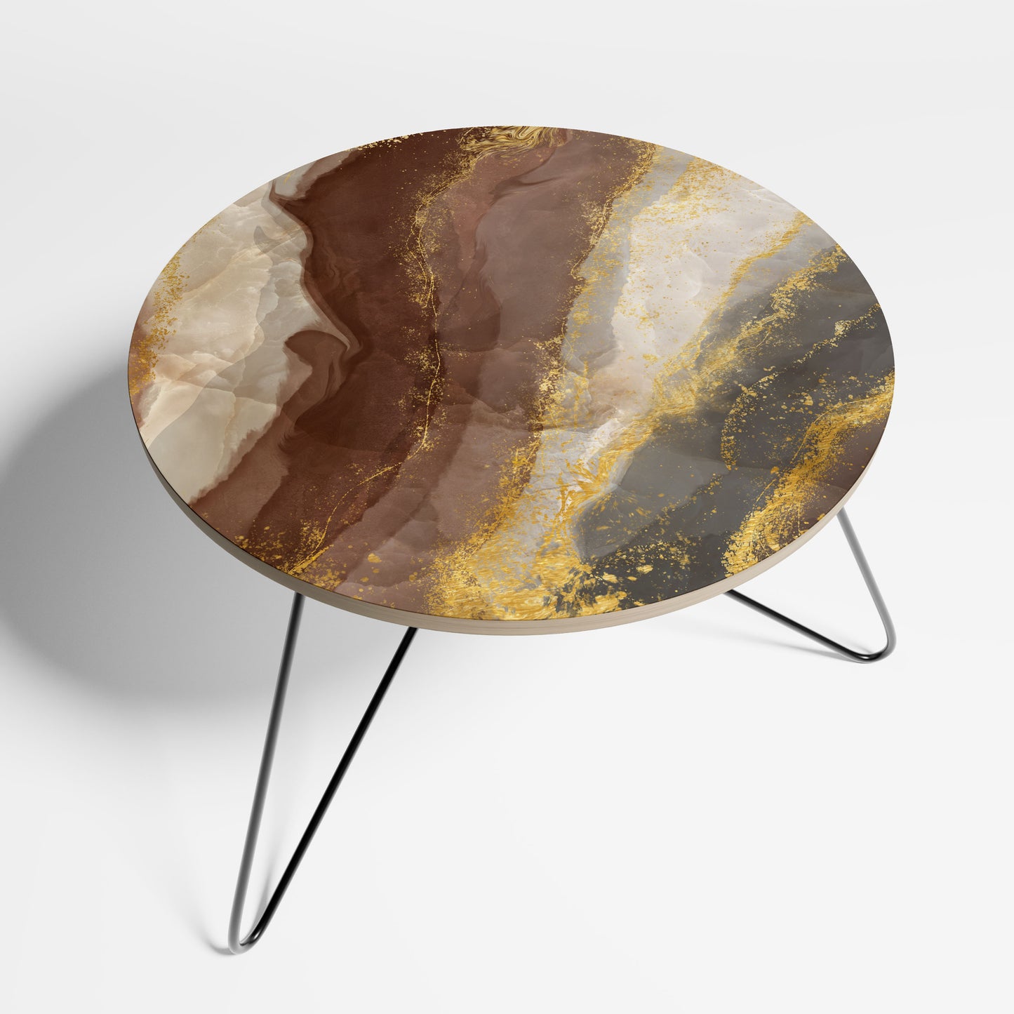 MARBLED ELEGANCE Stort soffbord