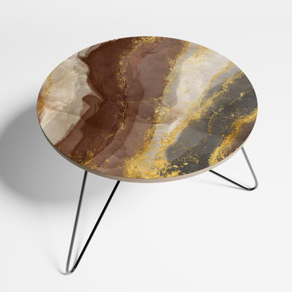 MARBLED ELEGANCE Stort soffbord
