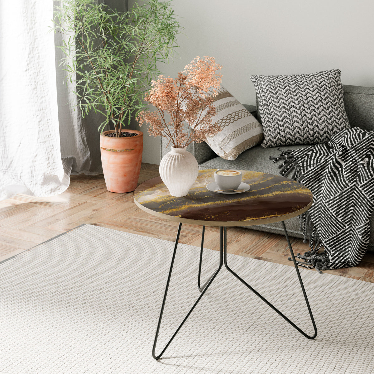 MARBLE MIRAGE Soffbord
