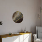 MARBLE MIRAGE Round Wall Art