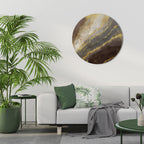 MARBLE MIRAGE Round Wall Art