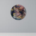 GALAXY GOLDEN DUST Round Wall Art