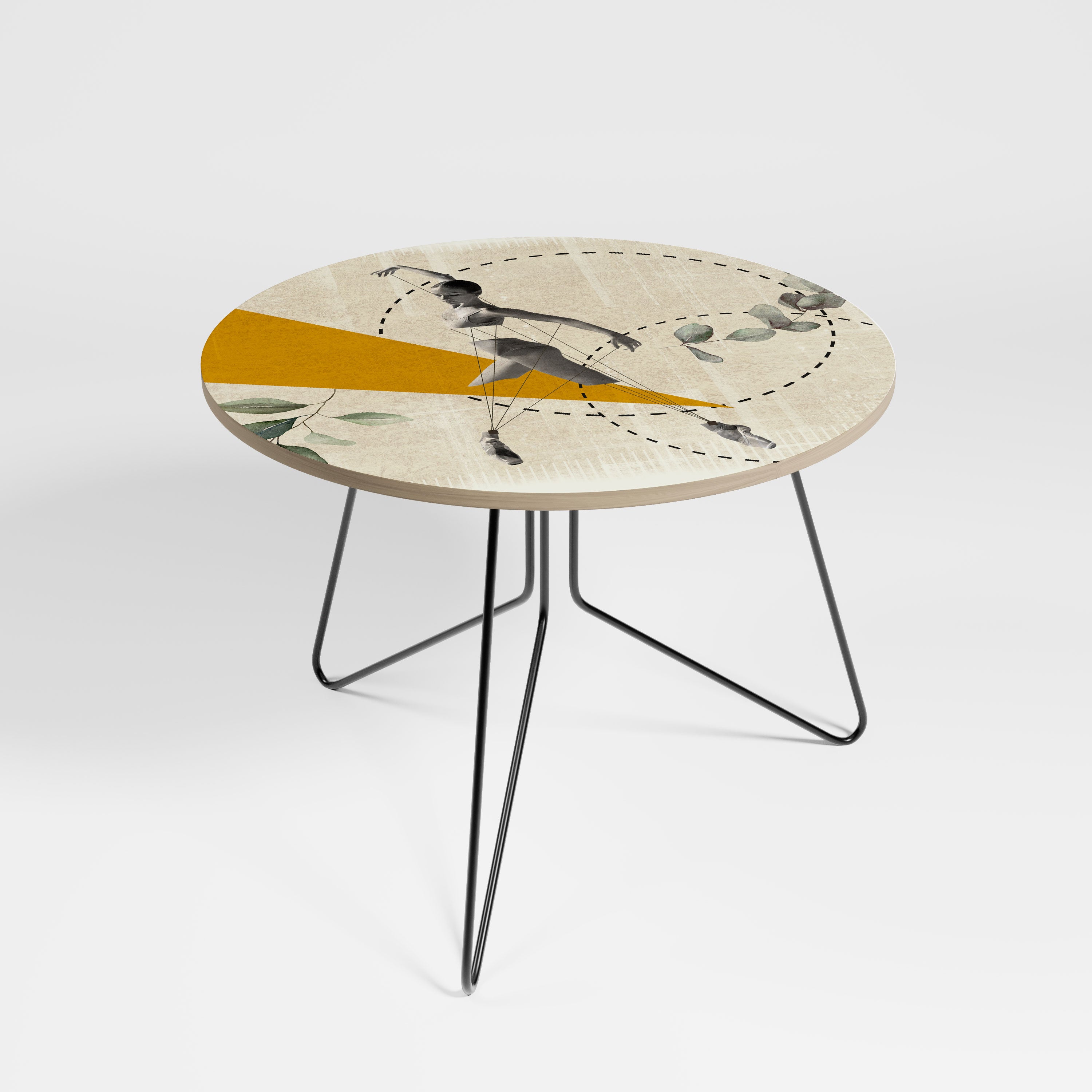 TRIANGLE MOVEMENT Large Coffee Table