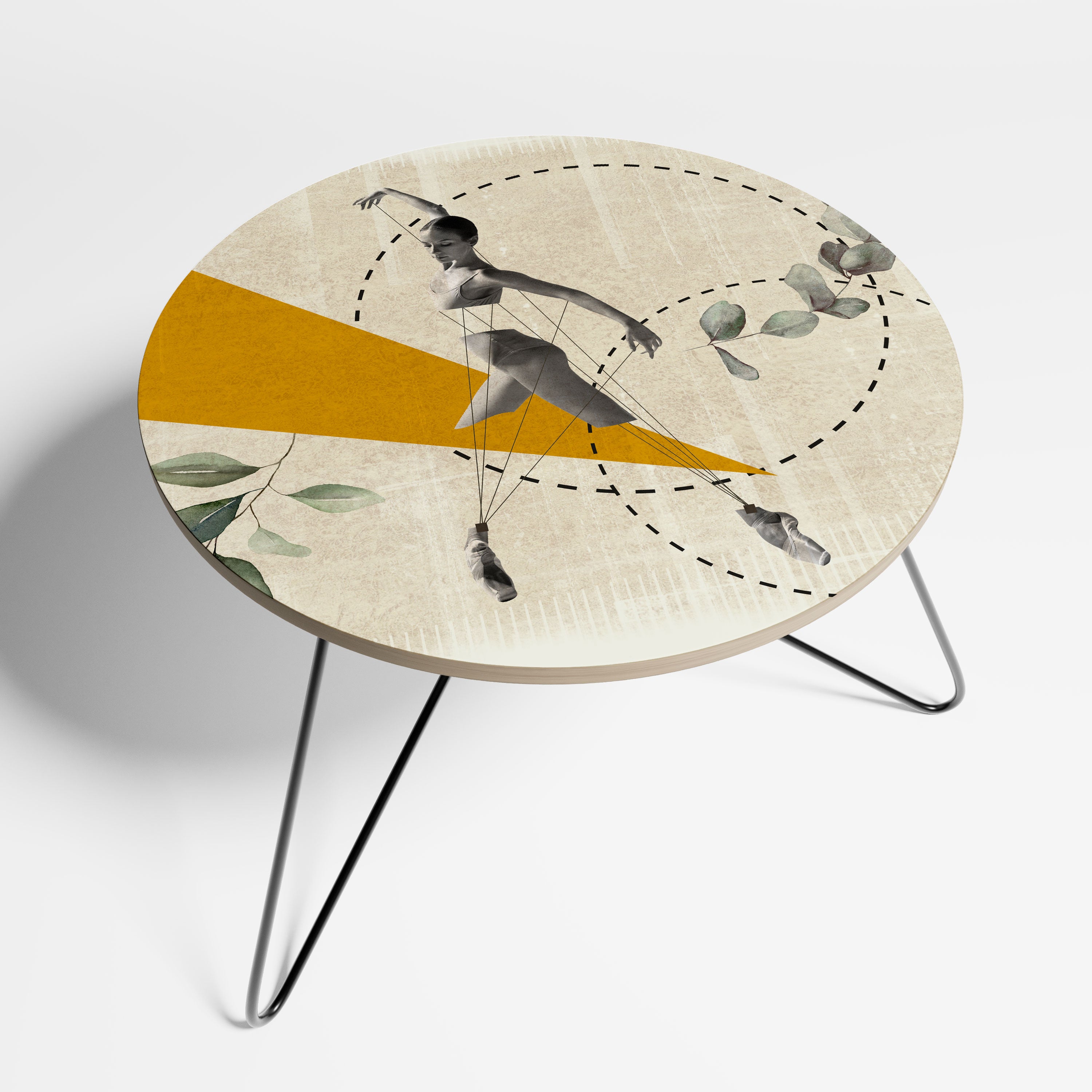 TRIANGLE MOVEMENT Large Coffee Table