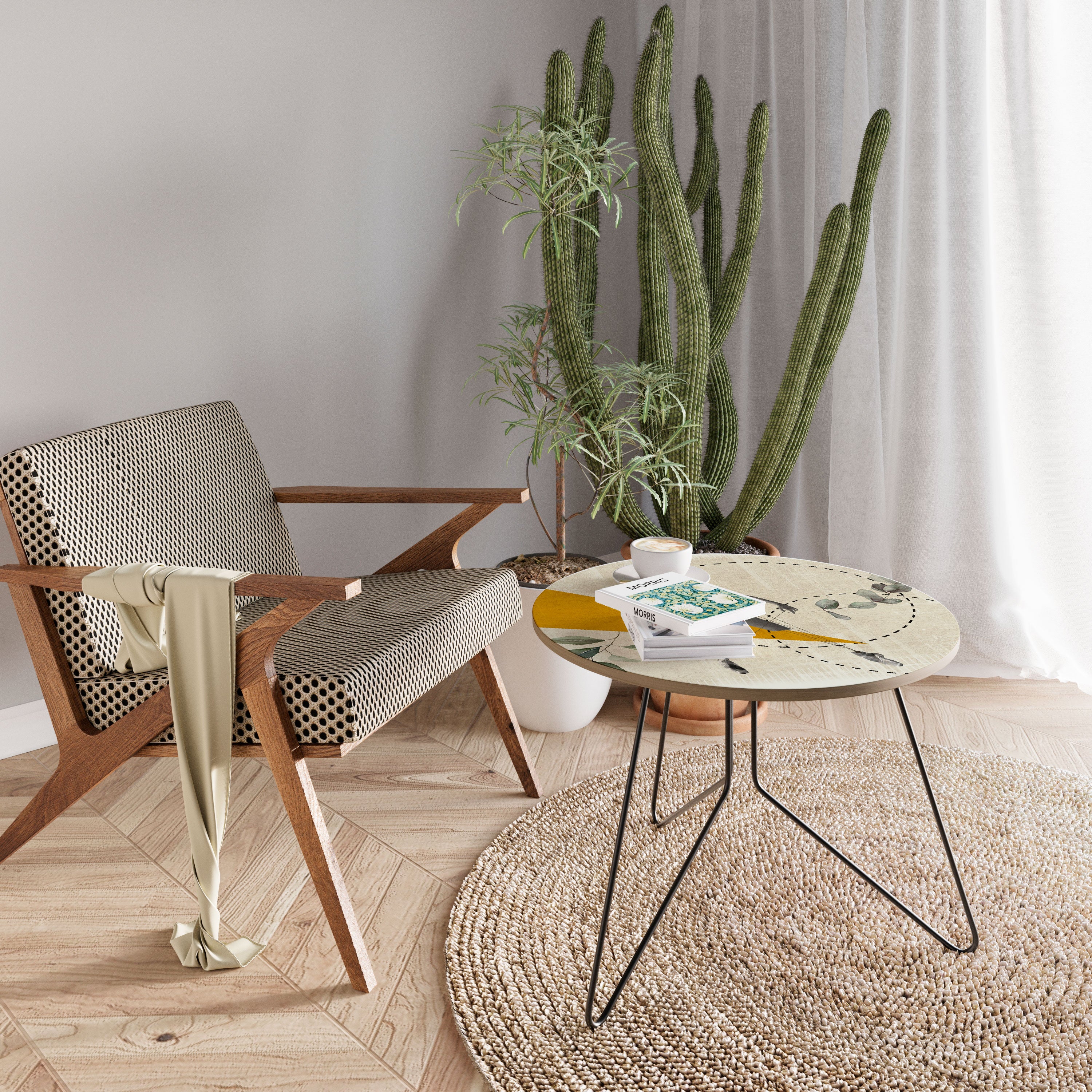 TRIANGLE MOVEMENT Large Coffee Table