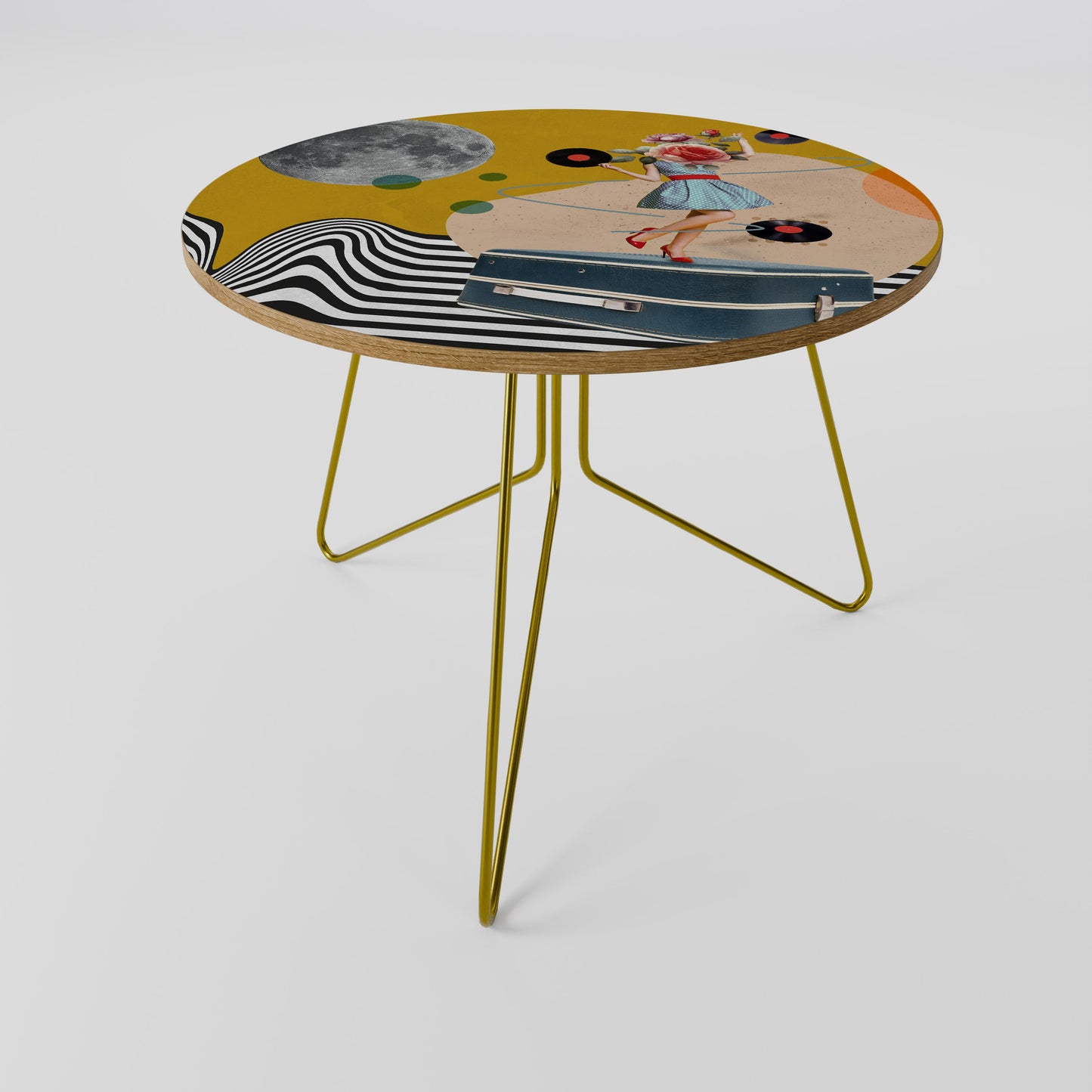 VINYL RETROSPECTION Coffee Table 69