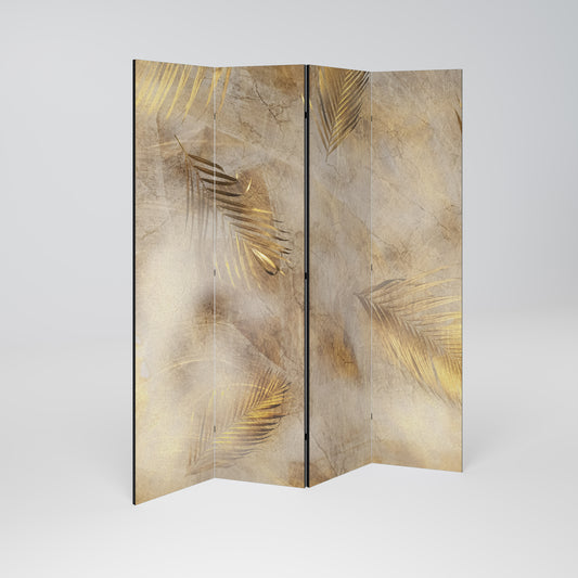 LEAVES OF SPLENDOR Rumsavdelare 4 paneler
